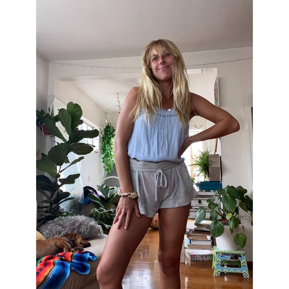Lightweight Soft Summer Chic Denim Tanktop